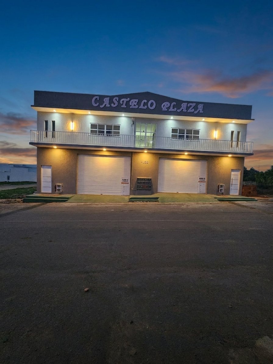 Ponto comercial no Edifício Castelo Plaza, Fachada do edifício